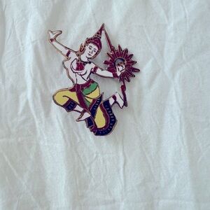 Siam dancer Brooch vintage